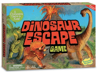 Dinosaur Escape is a great board game for 5-year-olds